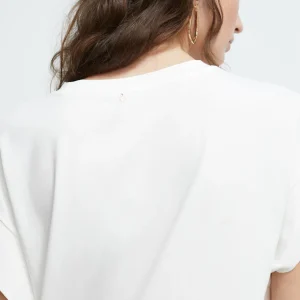 Lola Casademunt Camisetas Y Tops | Vestidos Y Faldas<Vestido largo Lola BLANCO-ROSA