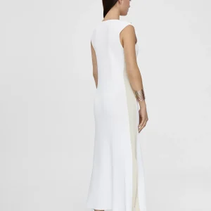 Lola Casademunt Punto<Vestido midi de punto CRUDO-METAL