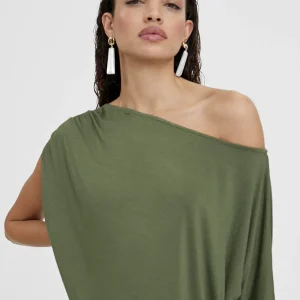 Lola Casademunt Vestidos Y Faldas<Vestido midi fruncido NEGRO