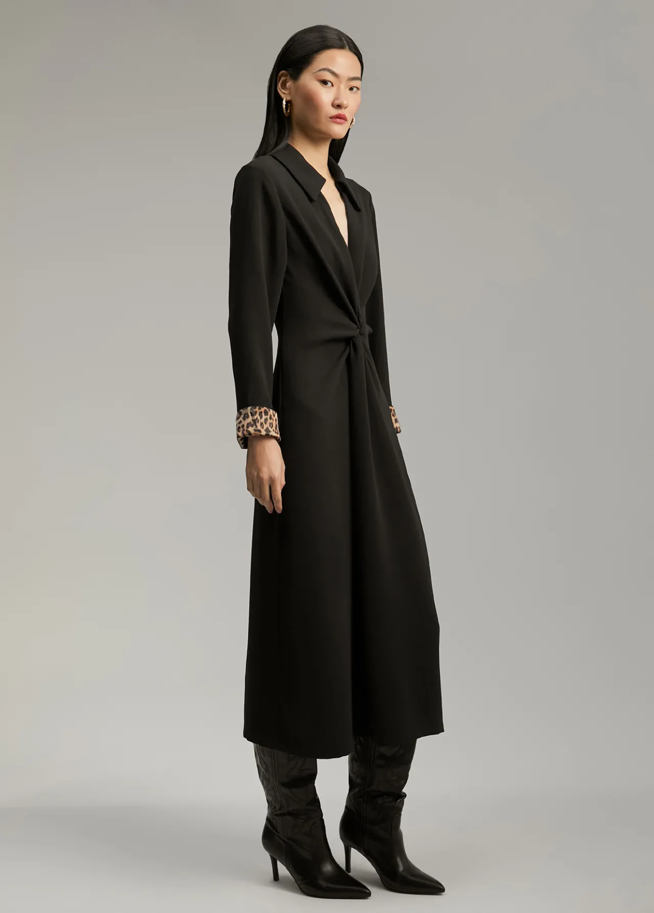 vestido_midi_nudo_0-1.webp Lola Casademunt Vestidos Y Faldas<Vestido midi nudo NEGRO