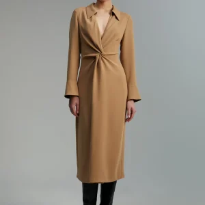 Lola Casademunt Vestidos Y Faldas<Vestido midi nudo NEGRO
