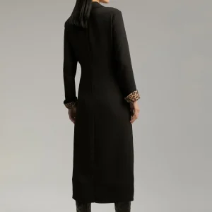 Lola Casademunt Vestidos Y Faldas<Vestido midi nudo NEGRO