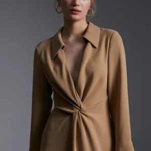 Lola Casademunt Vestidos Y Faldas<Vestido midi nudo NEGRO