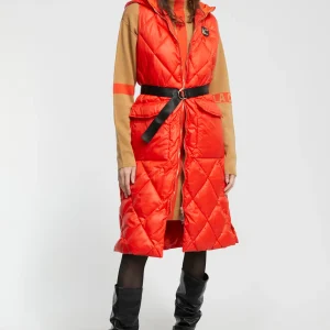 Lola Casademunt Punto | Vestidos Y Faldas<Vestido punto bicolor MARRON-NARANJA