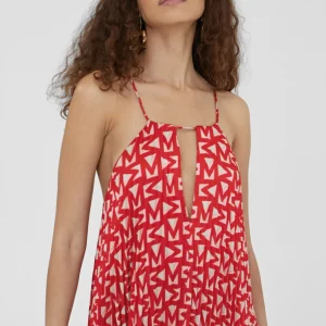 Lola Casademunt Vestidos Y Faldas<Vestido monograma ROJO