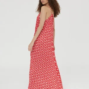 Lola Casademunt Vestidos Y Faldas<Vestido monograma ROJO