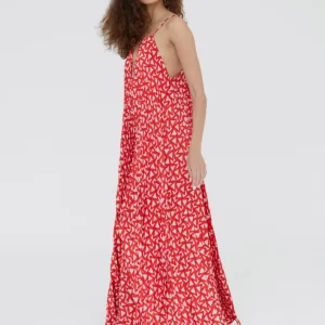 Lola Casademunt Vestidos Y Faldas<Vestido monograma ROJO