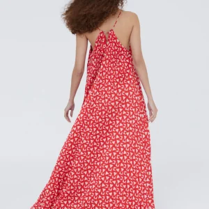 Lola Casademunt Vestidos Y Faldas<Vestido monograma ROJO
