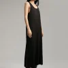 Lola Casademunt Vestidos Y Faldas<Vestido sin manga plisado AZULELECTRICO