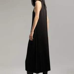Lola Casademunt Vestidos Y Faldas<Vestido sin manga plisado AZULELECTRICO