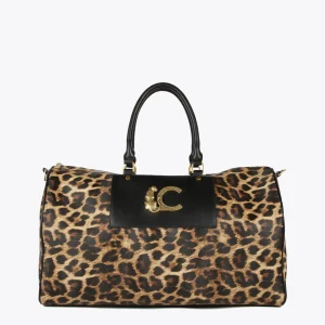 Lola Casademunt Animal Print | Bolsas De Viaje<Weekend animal print MARRON-NEGRO