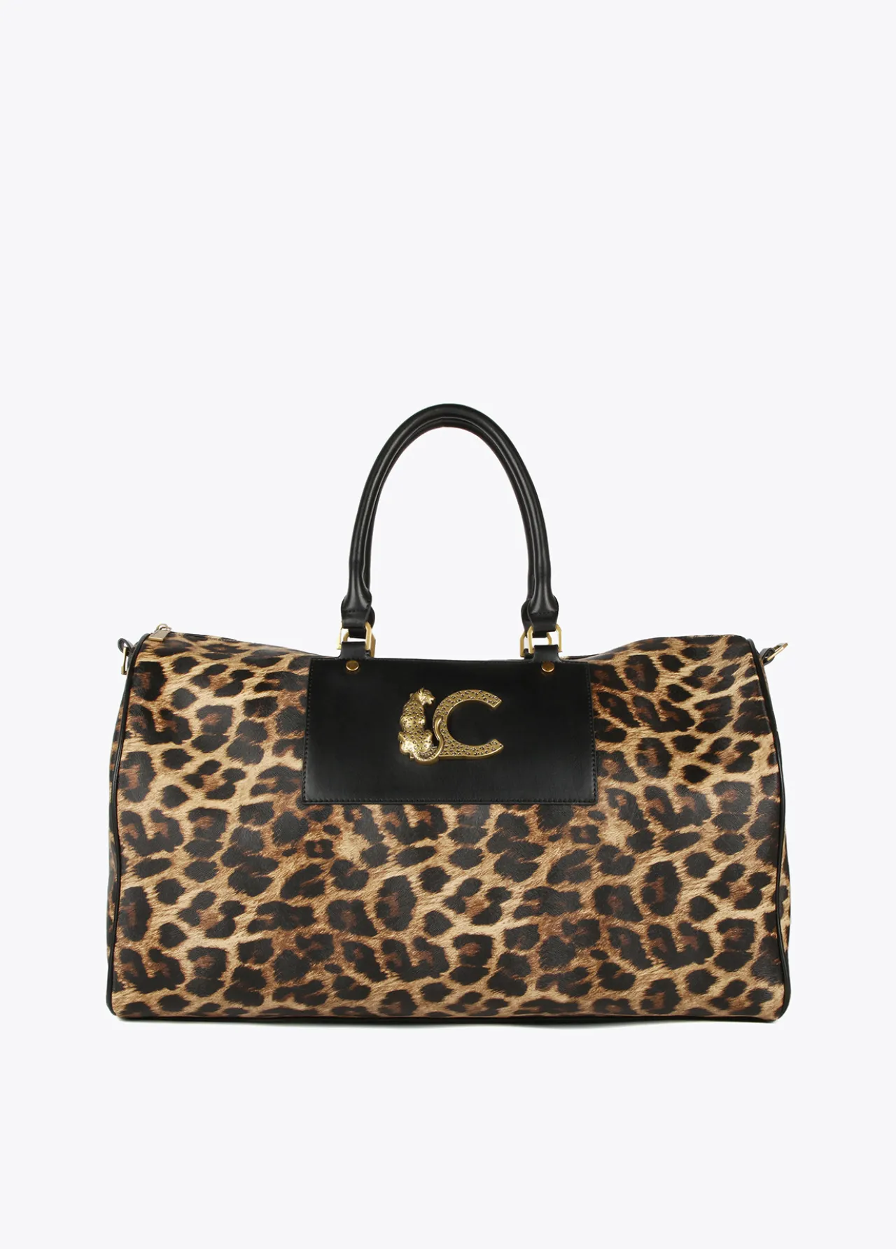 weekend_animal_print_0.webp Lola Casademunt Animal Print | Bolsas De Viaje<Weekend animal print MARRON-NEGRO