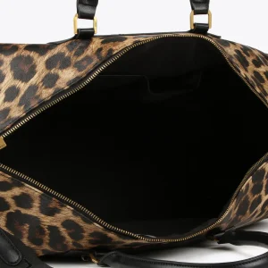 Lola Casademunt Animal Print | Bolsas De Viaje<Weekend animal print MARRON-NEGRO