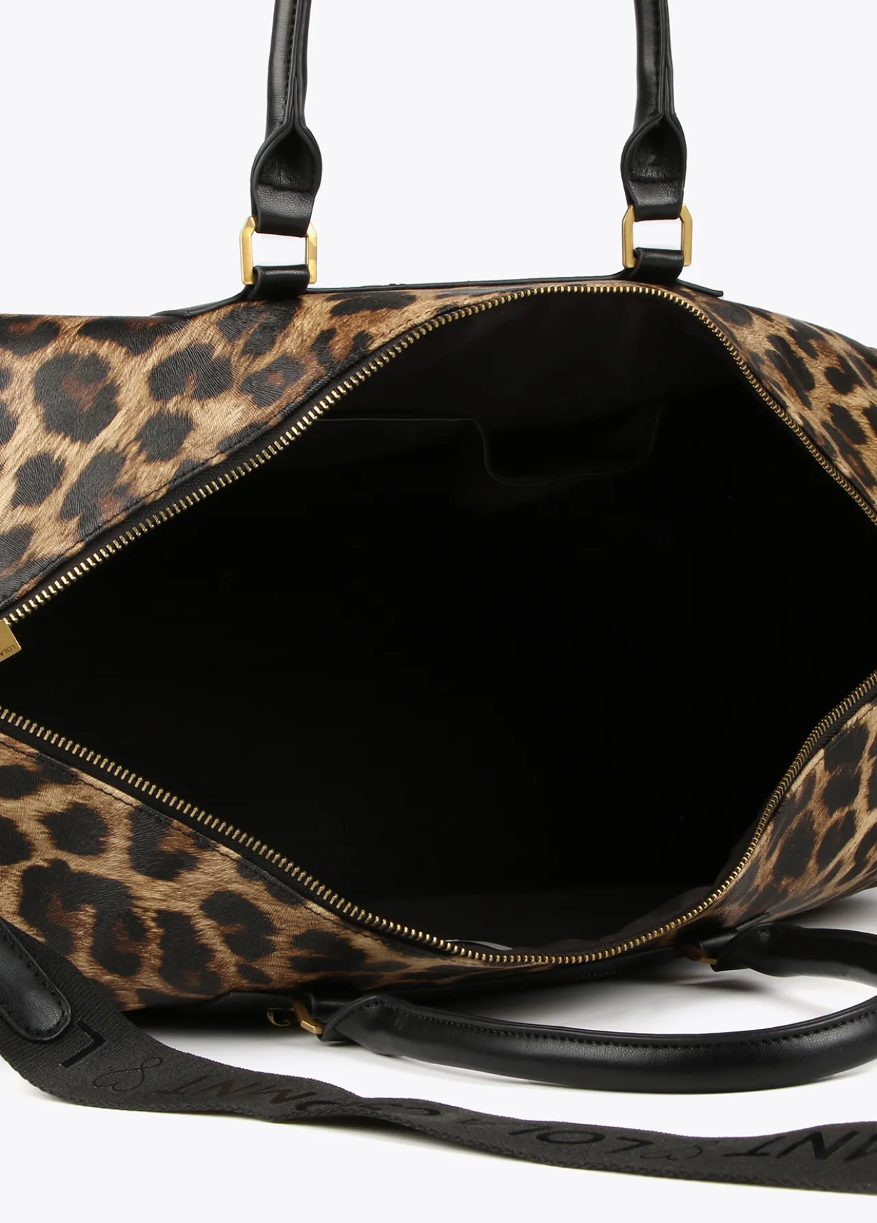 weekend_animal_print_2.webp Lola Casademunt Animal Print | Bolsas De Viaje<Weekend animal print MARRON-NEGRO