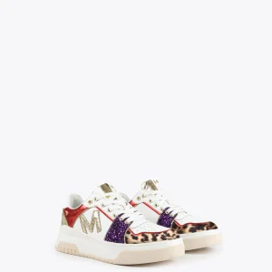 Lola Casademunt Calzado<Zapatillas animal print AZULELECTRICO
