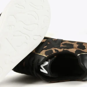 Lola Casademunt Zapatillas Deportivas | Animal Print<Zapatillas animal print CRUDO-NEGRO