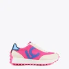Lola Casademunt Zapatillas Deportivas<Zapatillas deportivas azul y rosa flúor ROSA-CRUDO