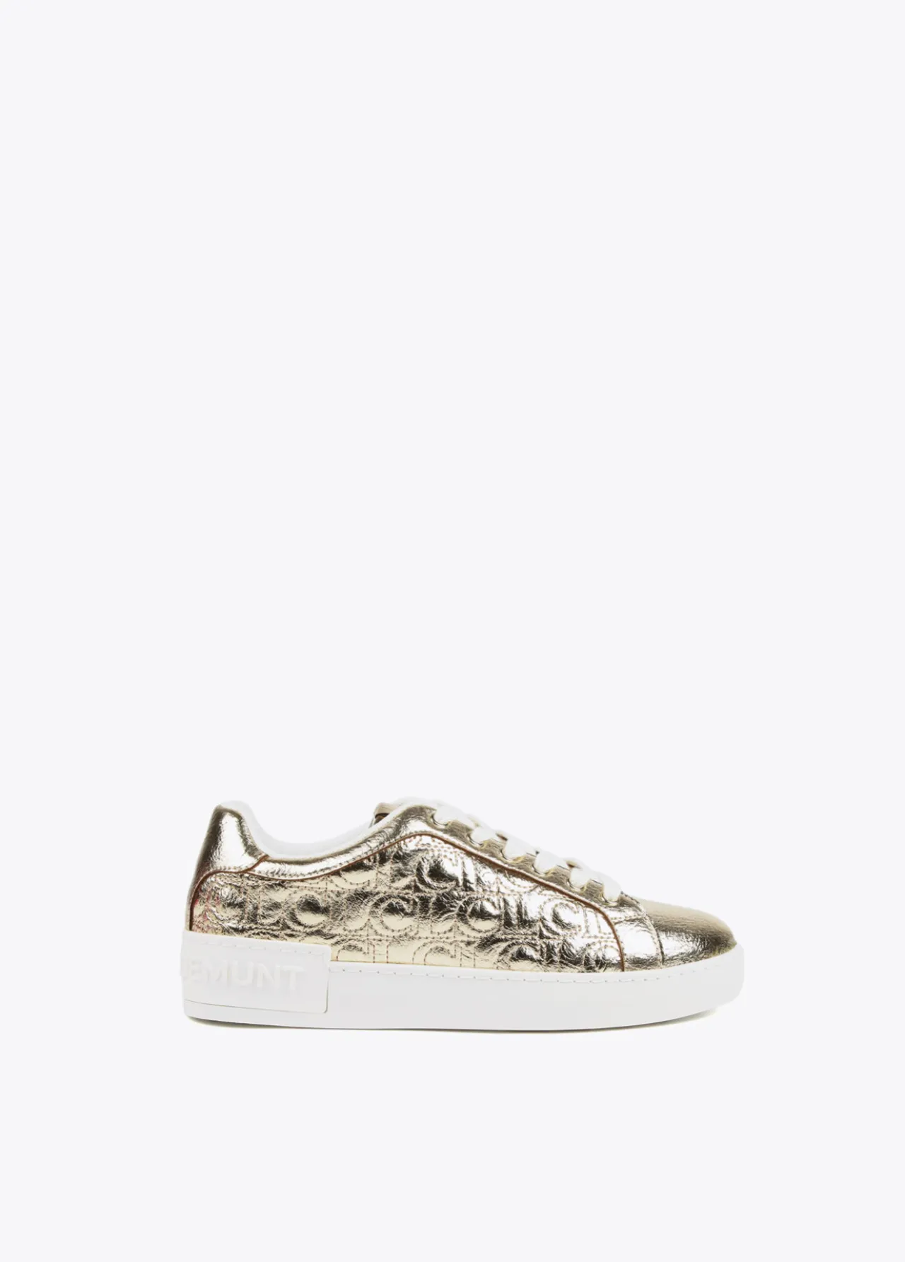zapatillas_deportivas_metalizadas_0-1.webp Lola Casademunt Zapatillas Deportivas<Zapatillas deportivas metalizadas BLANCO