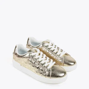 Lola Casademunt Zapatillas Deportivas<Zapatillas deportivas metalizadas BLANCO