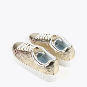 Lola Casademunt Zapatillas Deportivas<Zapatillas deportivas metalizadas BLANCO