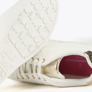Lola Casademunt Zapatillas Deportivas<Zapatillas deportivas metalizadas BLANCO