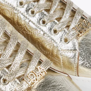 Lola Casademunt Zapatillas Deportivas<Zapatillas deportivas metalizadas BLANCO