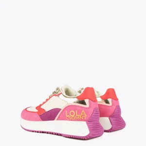 Lola Casademunt Zapatillas Deportivas<Zapatillas deportivas multicolor CRUDO-ROSA