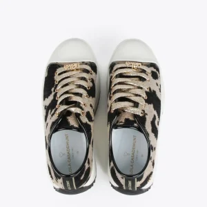 Lola Casademunt Animal Print | Zapatillas Deportivas<Zapatillas deportivas tejido animal NEGRO-MARRON