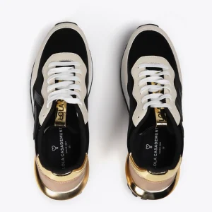 Lola Casademunt Zapatillas Deportivas<Zapatillas deportivas tricolor NEGRO-METAL