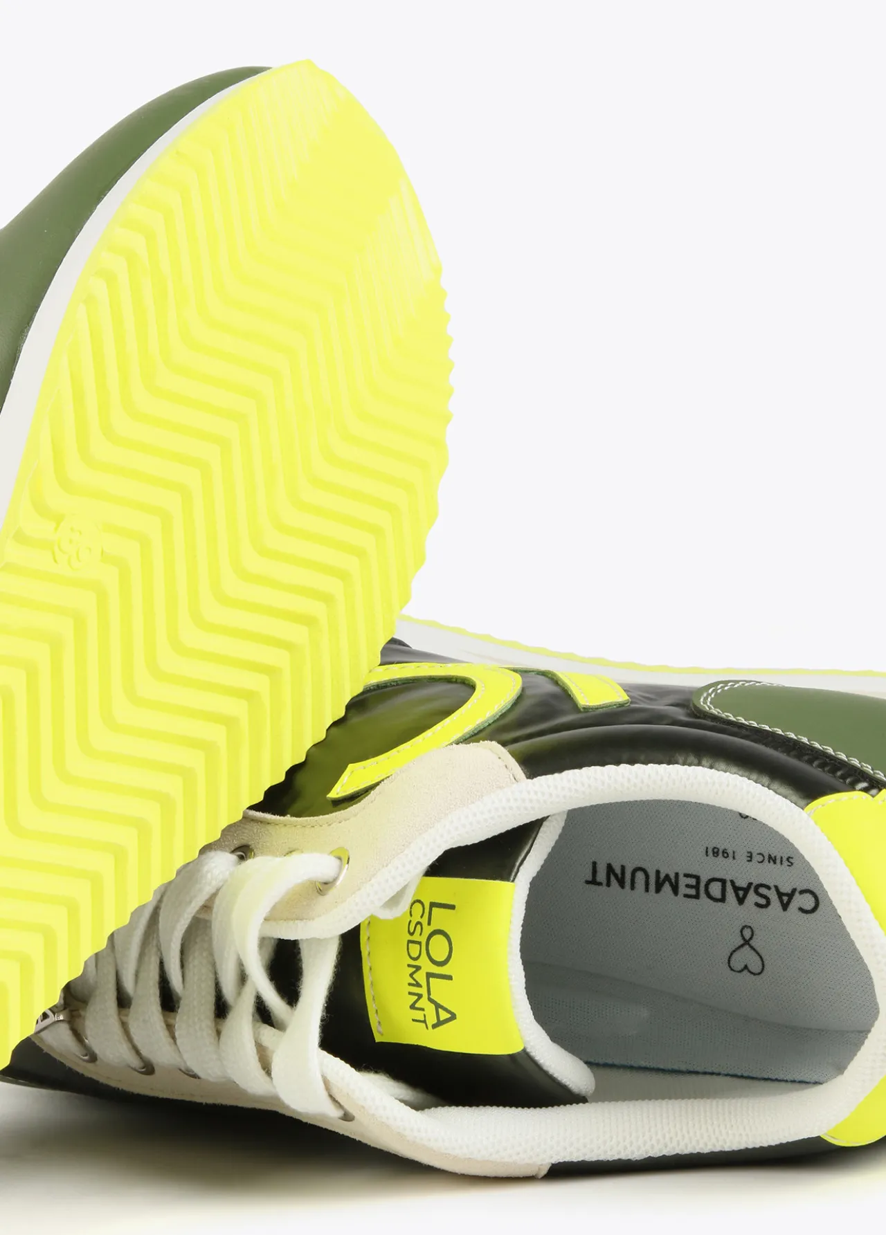 zapatillas_deportivas_verdes_y_lima_3.webp Lola Casademunt Zapatillas Deportivas<Zapatillas deportivas verdes y lima VERDE-LILA