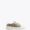 Lola Casademunt Calzado<Zapatillas sneakers estampado leopardo DORADO