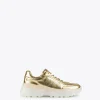Lola Casademunt Calzado<Zapatillas tipo sneakers metalizadas DORADO