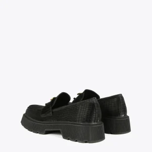 Lola Casademunt Zapatos Planos<Zapato mocasín NEGRO