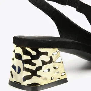 Lola Casademunt Zapatos De Tacón<Zapato salón abierto NEGRO-METAL